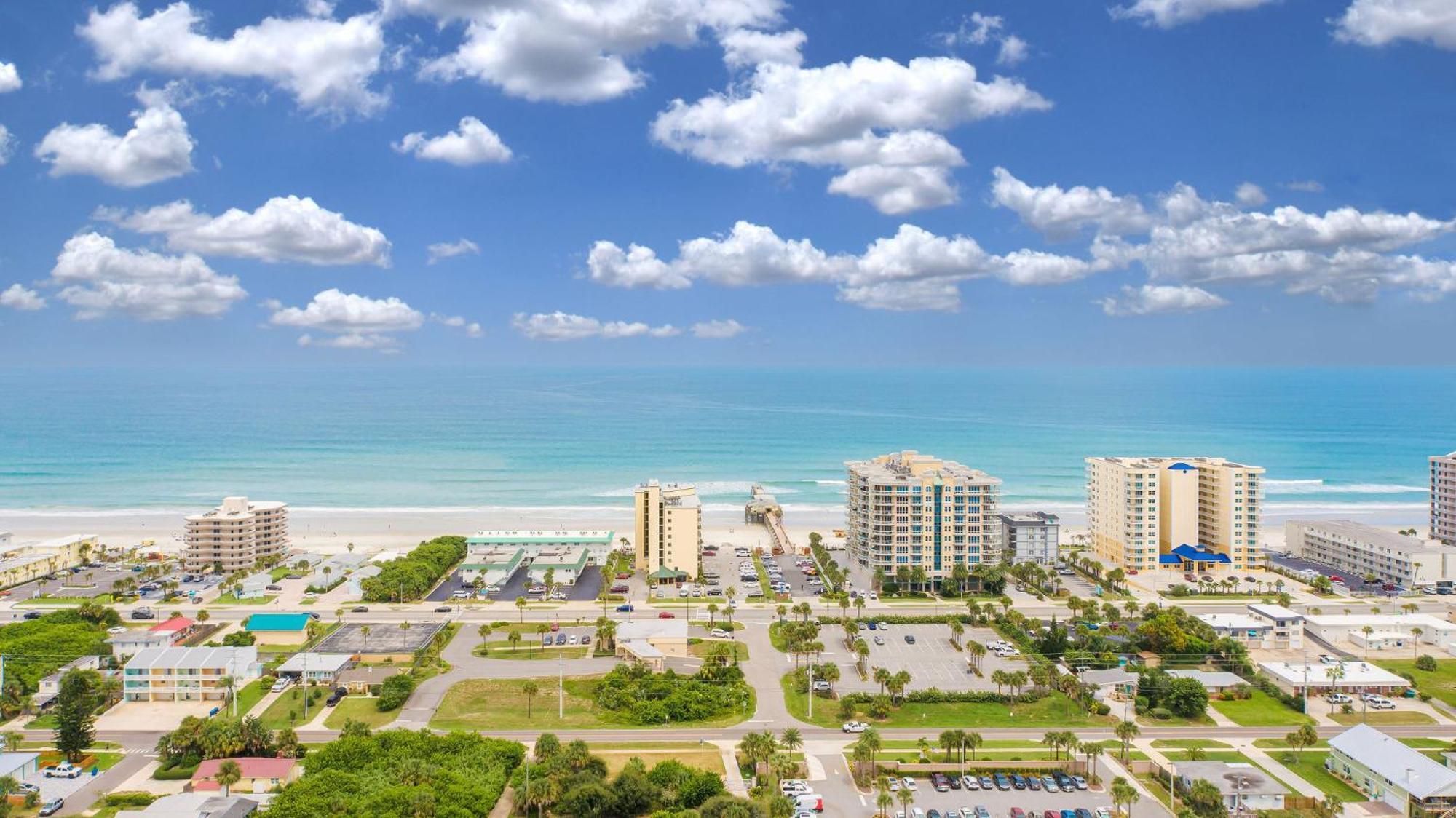 Ocean Views From Your Private Balcony! Sunglow Resort 606 By Brightwild Daytona Beach Shores Exterior photo