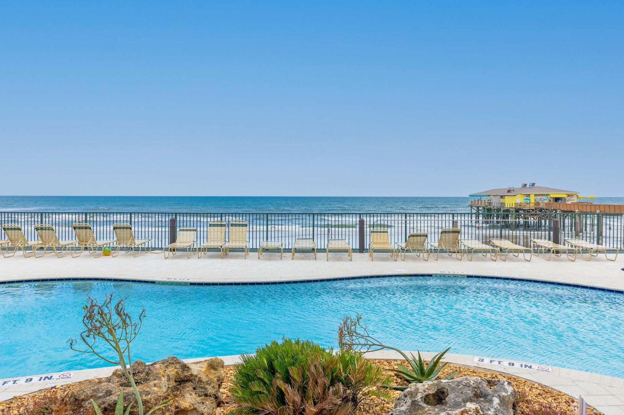 Ocean Views From Your Private Balcony! Sunglow Resort 606 By Brightwild Daytona Beach Shores Exterior photo